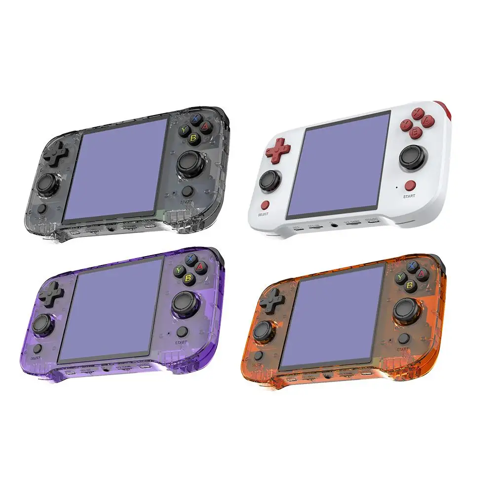 R46S Handheld Video Game Console HD Screen 4-inch Screen Retro Games Consoles Linux System Portable Pocket Video Gaming Player