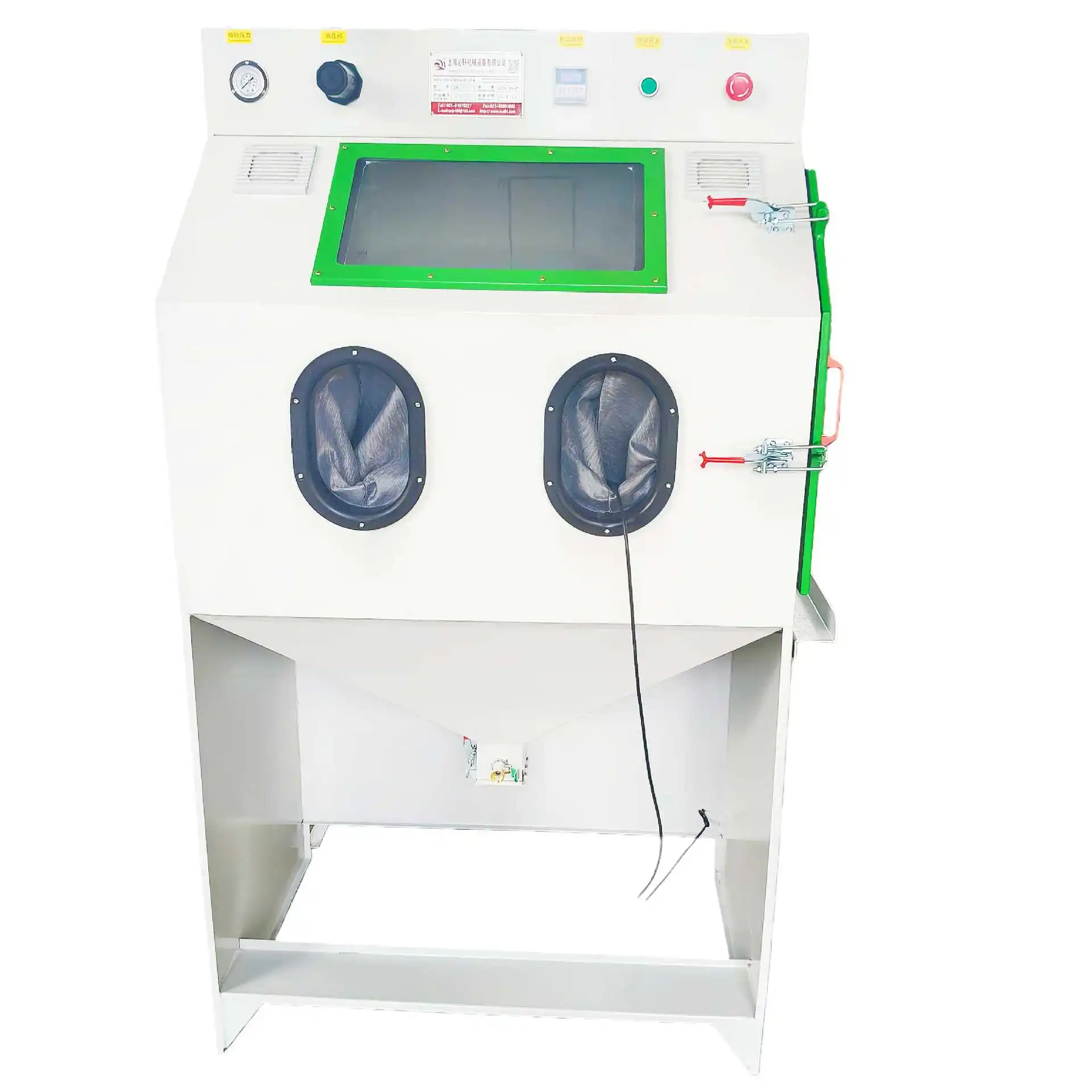 Dust-free Manual Sandblasting Machine for Small Hardware Molds   rust Removal   Polishing   and Refurbishment