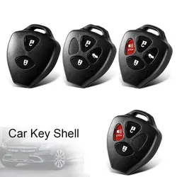 2/3/4 Buttons Car Remote Key Shell Blank Remote Key Case for Toyota/Camry/Corolla/RAV4/Avalon/Venza 2007 2008 2009 2010 2011