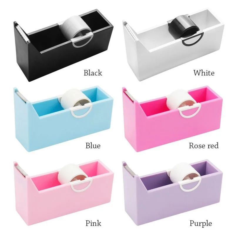 Eyelash Extension Tape Holder Base Lash Adhesive Tape Cutter Dispenser Grafting Lash Plastic Rotating Tape Cutting Makeup Tool