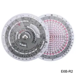 E6B-R E6B-R2 Circular Flight Computer Aviation Plotter Slide Rule For Aviation Flight Training Pilot Training