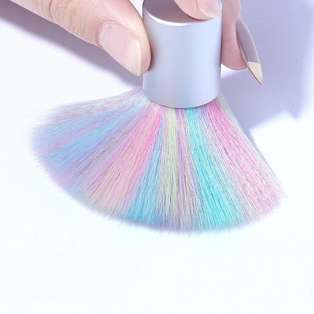 RHJB Nail Art Brush Remove Nail Dust Brush Acrylic UV Gel Polish Powder Cleaning Tool Beauty Makeup Brushes Manicure Accessories