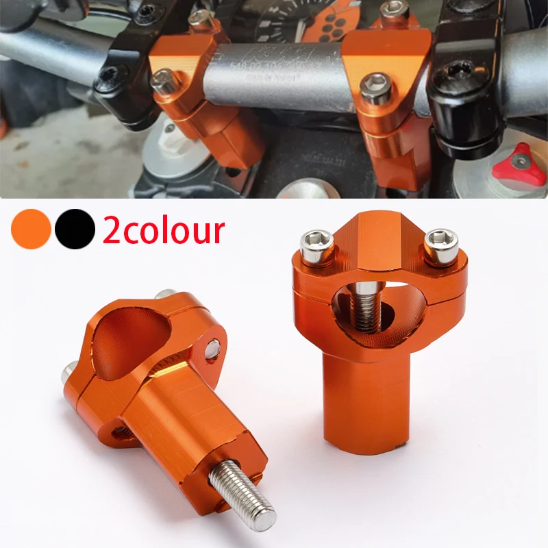 

Motorcycle CNC 28MM Handlebar Risers Bar Mount Clamp For Husqvarna TC FC TE FE 125-501cc 2009-2022 For KTM EXC SX SXF XC XCF XCW