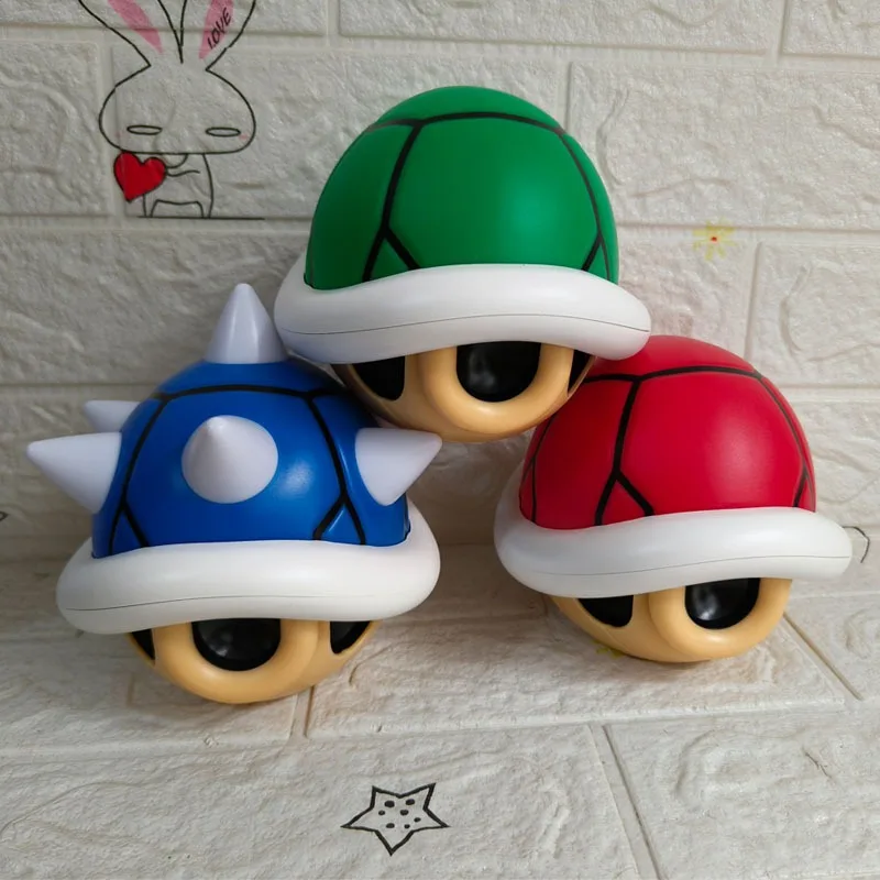 Super Mario Bros Anime Night Lamp LED Sound Question Mark Mushroom Light Action Figures Toy Cute Star Lights Kids Birthday Gift