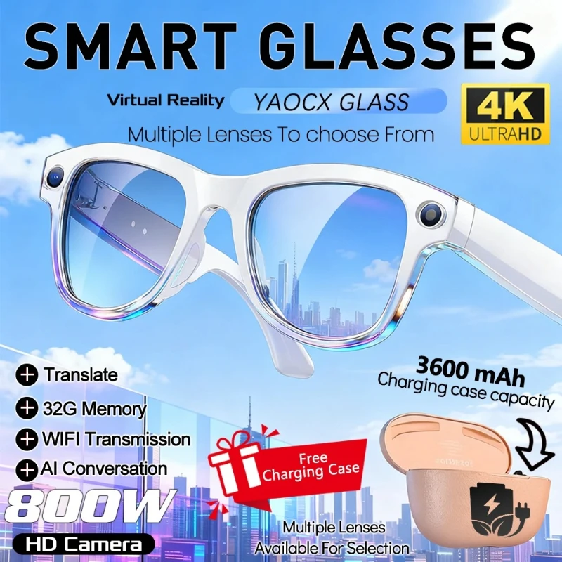 Ai Smart Glasses 80…