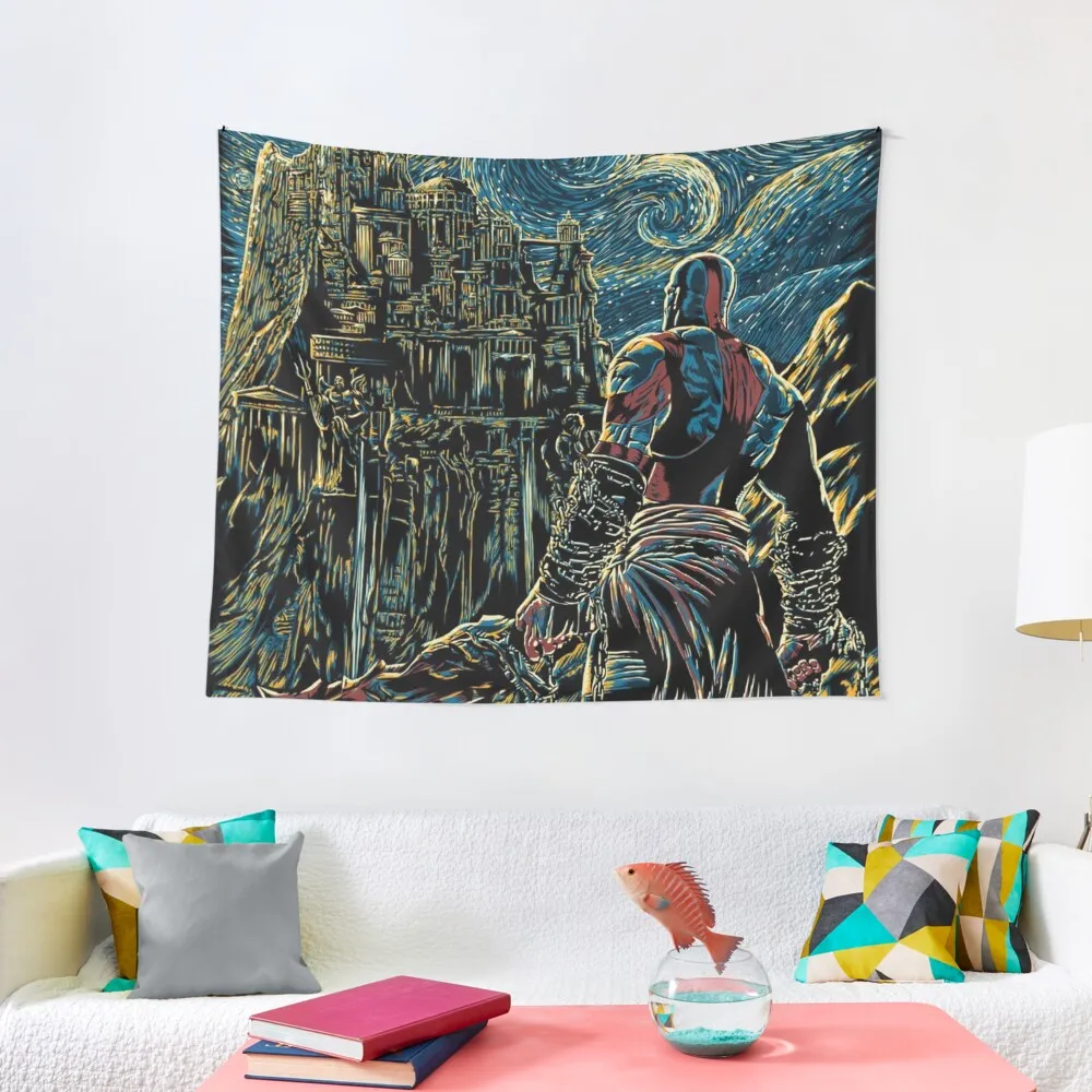 Starry Olympus Tapestry Wallpaper Home Decorations Aesthetic Tapestry