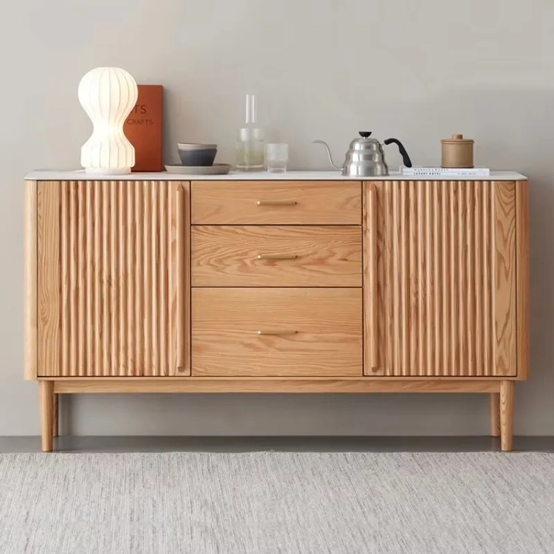 

Dining room furniture Solid red oak sideboard Kitchen cabinet