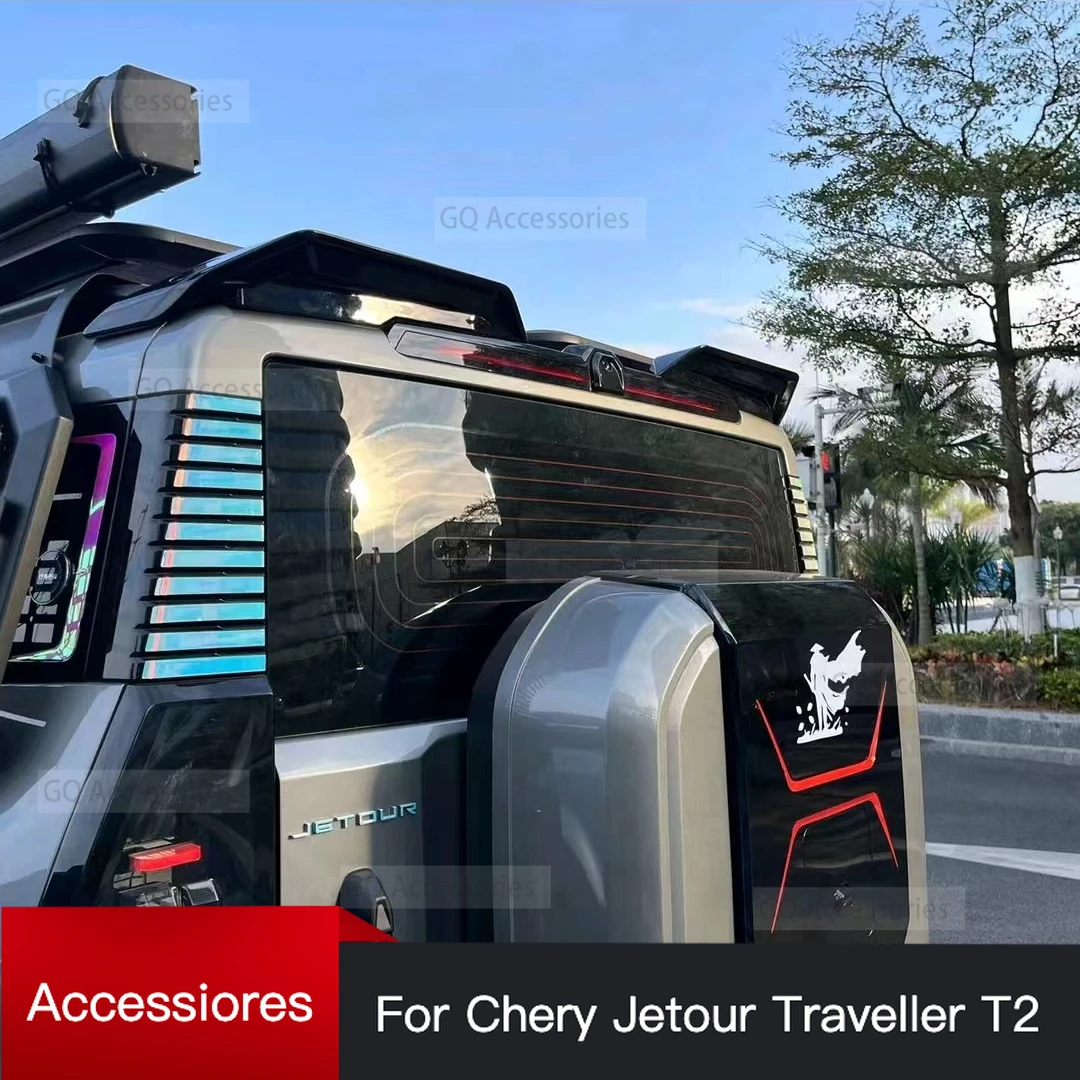 

cherry Jetour Traveller T2 2023 2024 Jetour T2 Car Sports Segmented Tail Wing Spoiler for Car Spoilers & Wings Rear Wing