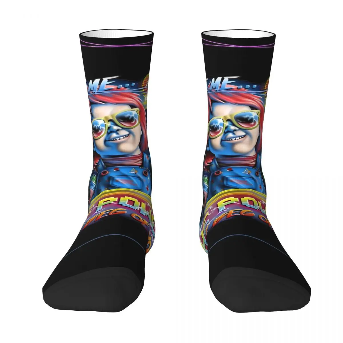 

Ade Due Damballa Bride Of Chucky Socks for Women Men Merch Breathable Horror Movie Comfortable Long Socks Sweat Absorbing