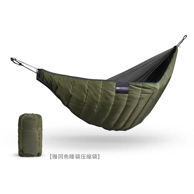 

Outdoor camping hammock thermal cover, camping sleeping bag, autumn and winter thermal insulation hammock cover, sleeping bag