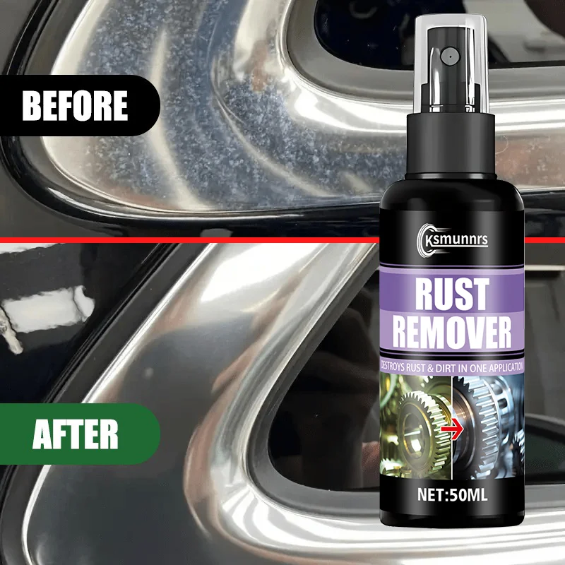 Chrome Plating Spray for Car Parts, Suitable for Door and Window Frame Beautification, Metal Polishing Spray - Rust Remover for