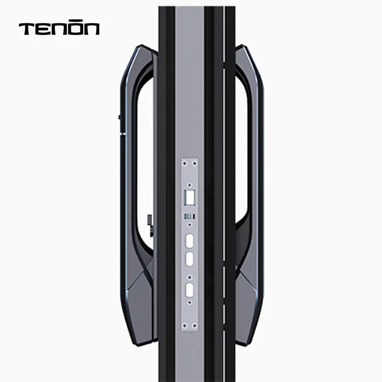 Tenon A7 Automatisch Tuya Smart Lock Telefoonbediening Keyless Digitaal Vingerafdruk Deurslot Rose Goud Met Deurbel