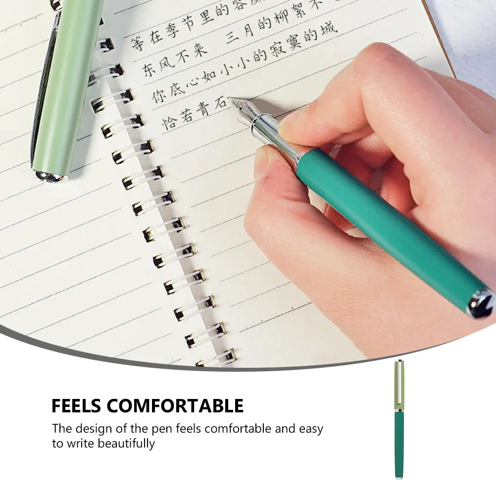 

Pen Comfortable Design Lasting Color Calligraphy Writing Fountain Hand Lettering Students Stationery School