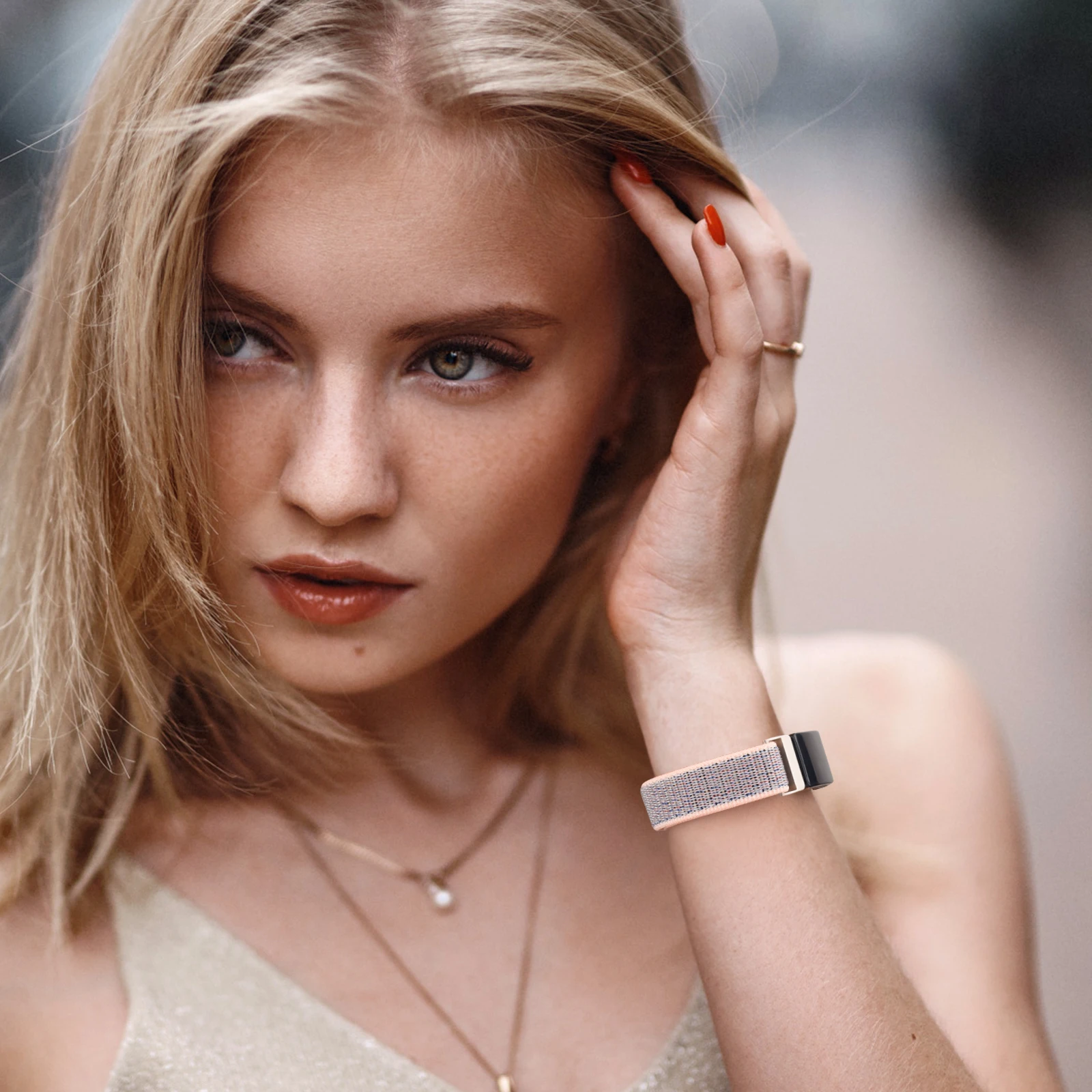 Ремешок нейлоновый для наручных часов, Браслет для Fitbit Inspire Hr/Inspire, 2 шт.