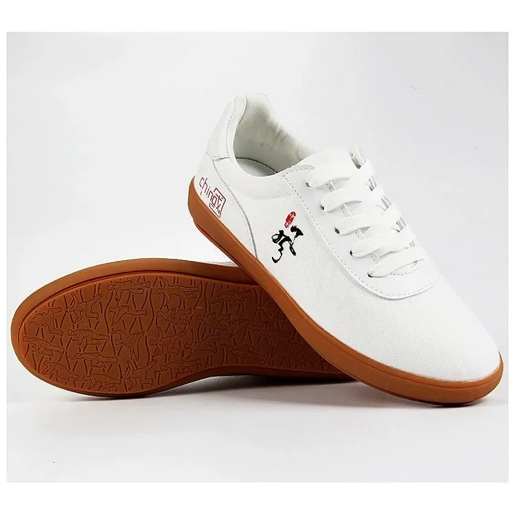 

Professional Men Women Wushu Shoe White Black Unisex and Taiji Shoes Hard-Wearing Martial arts shoes Men Brand Kung fu shoes