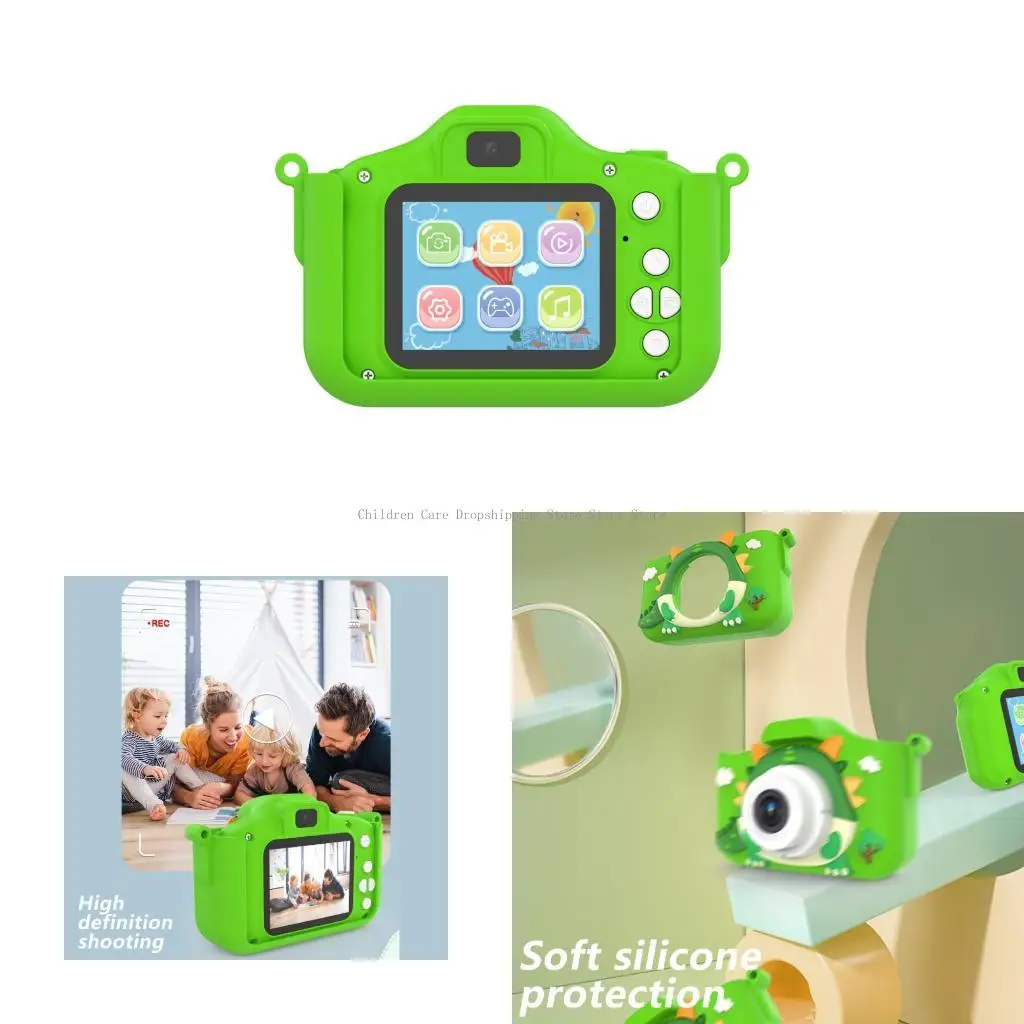 

Kids Toy Camera ABS Safe Video Camera Toy for Children 1080P Video Recording