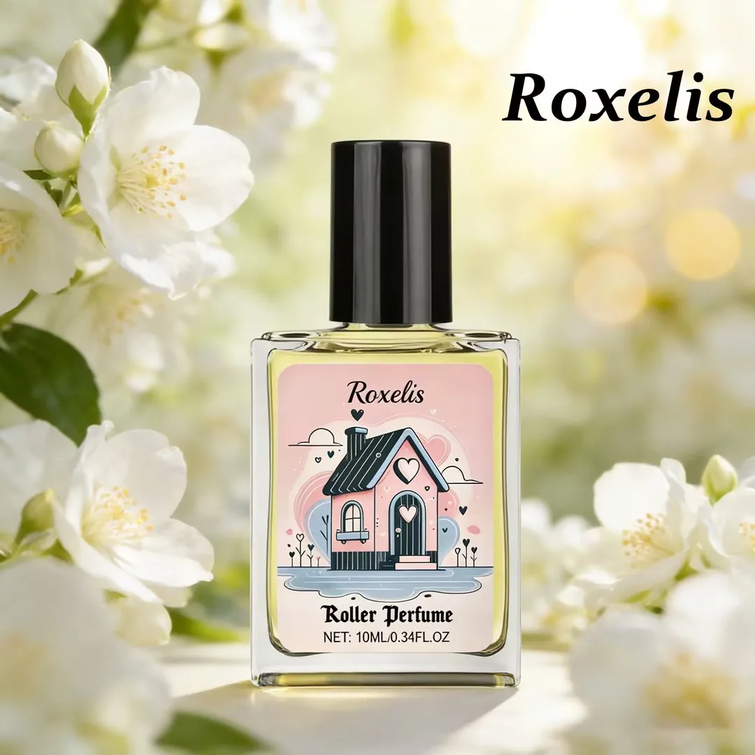 

ROXELIS 10ml Roller Perfume Fresh Light Floral Scent Lasting Elegant Fragrance Portable Roller For Romantic Dating Daily Use