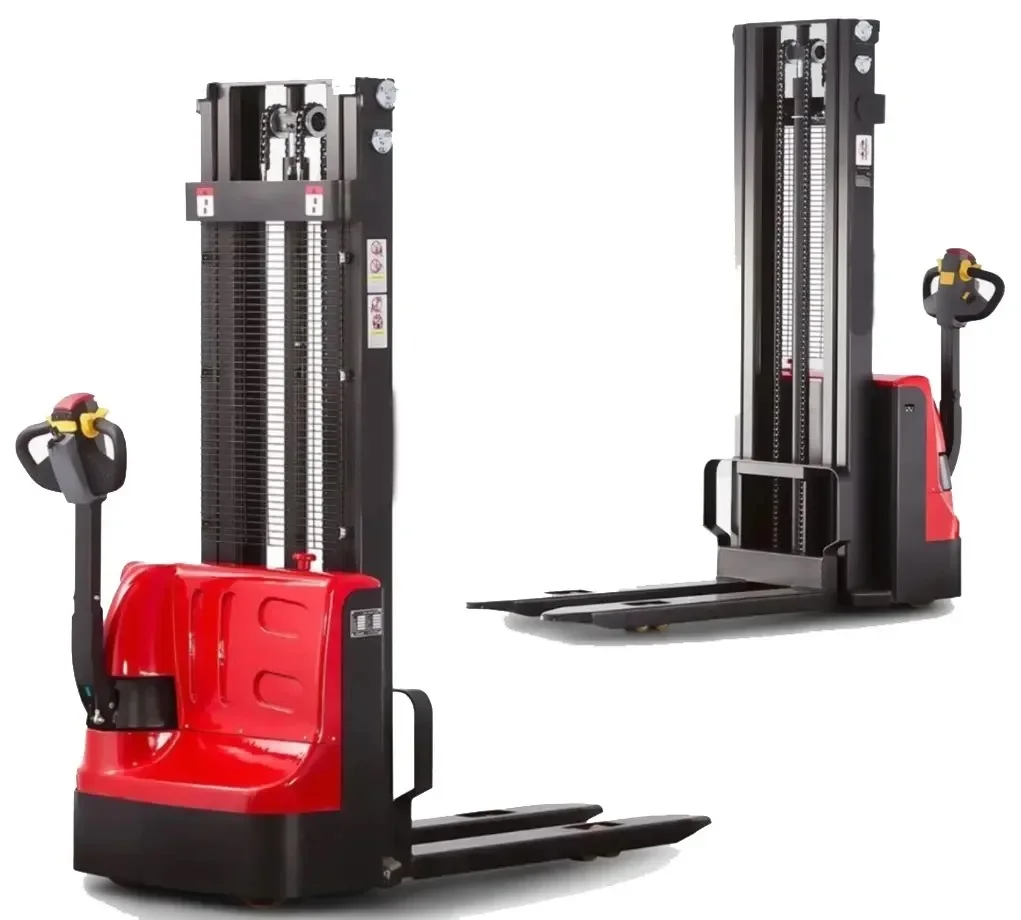 

YG Factory New Electric Pallet Stacker with Low Noise for Indoor Retail Use 1500kg Load Capacity Walk Behind Stacker Customized