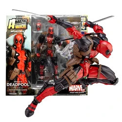 REVOLTECH AMAZING YAMAGUCHI Deadpool Action Figure X-Men Movable Collection Marvel Hero Black Panther Figures Model Toys Gifts