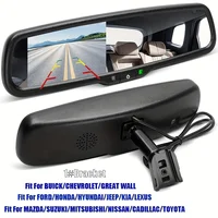 Monitor de espejo retrovisor de 4,3"" con especial 1 # Pieza de repuesto del soporte Ajuste universal para múltiples marcas de automóviles, incluida BUICK