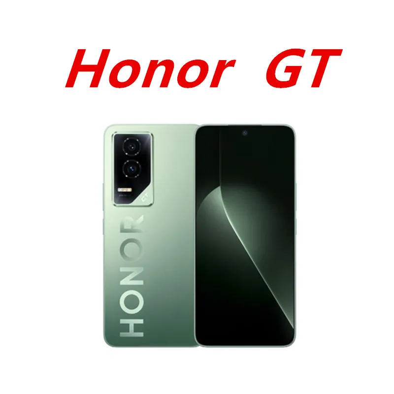 هاتف محمول Honor GT 5G جديد بطارية 6.7 بوصة 120 هرتز 5300 مللي أمبير في الساعة 100 وات 50 ميجابكسل كاميرا خلفية أندرويد 15 OTA