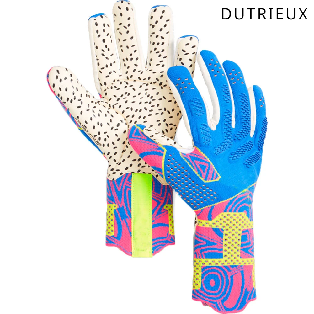 New latex Gloves for Adult and Children Professional Game Goalkeeper Goalkeeper Soccer Gloves Multiple Style Options Beautiful