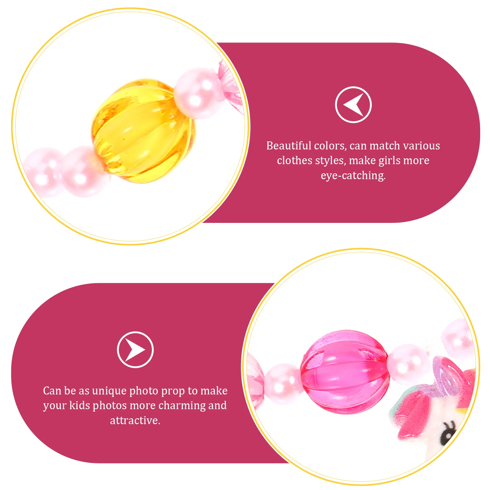 

1 Set Unicorn Jewelry For Girls 4-6 Unicorn Necklace Bracelet Earrings Hairpins Ring Set Kids Party Favors Play Jewelry Kids