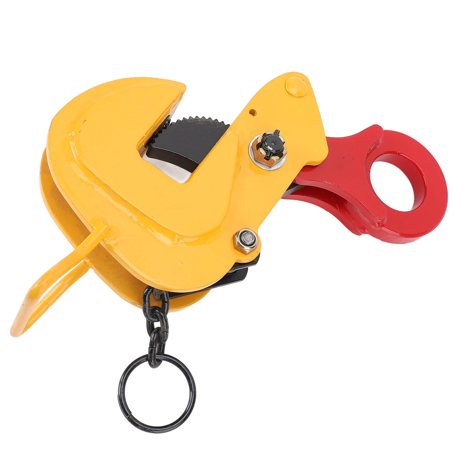 Sheet Metal Lifting Clamp Heavy Duty Low Carbon Steel Rugged Horizontal Plate Lifting Clamp 2 Ton Load Capacity for Machining