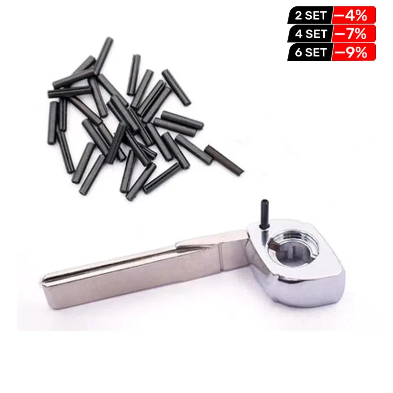 

100 шт./200 шт. 1,6 мм штифт для KEYDIY VVDI автомобильный ключ, крепежный штифт, болт, защелка для ключа автомобиля, лезвие дистанционного ключа с прочным железным штифтом