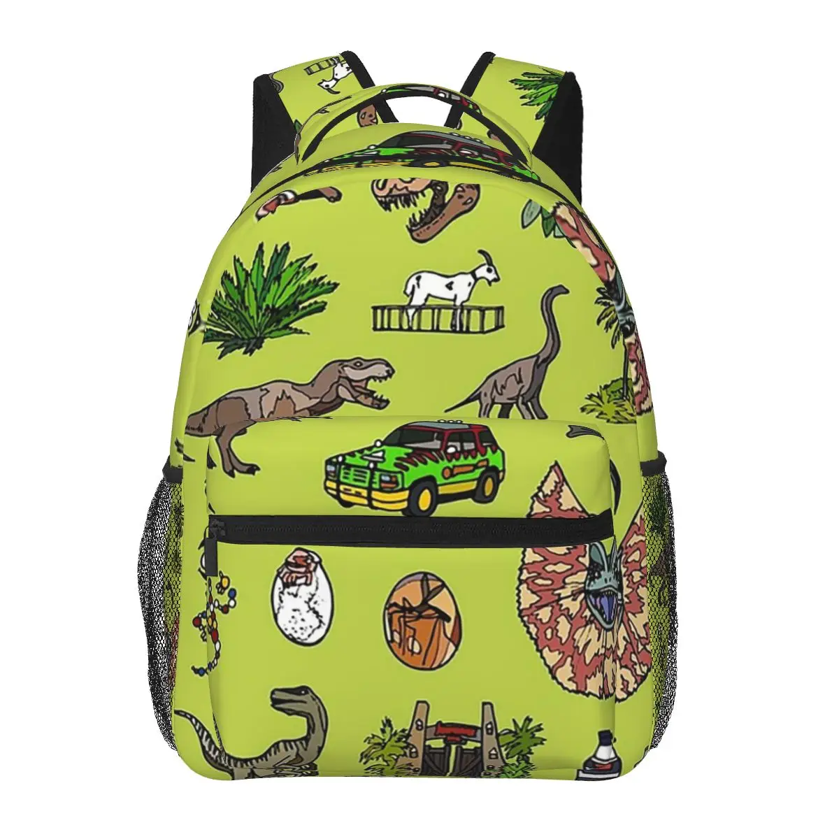 Jurassic Pattern Lighter Backpacks Boys Girls Bookbag Children School Bags Cartoon Laptop Rucksack Shoulder Bag Large Capacity