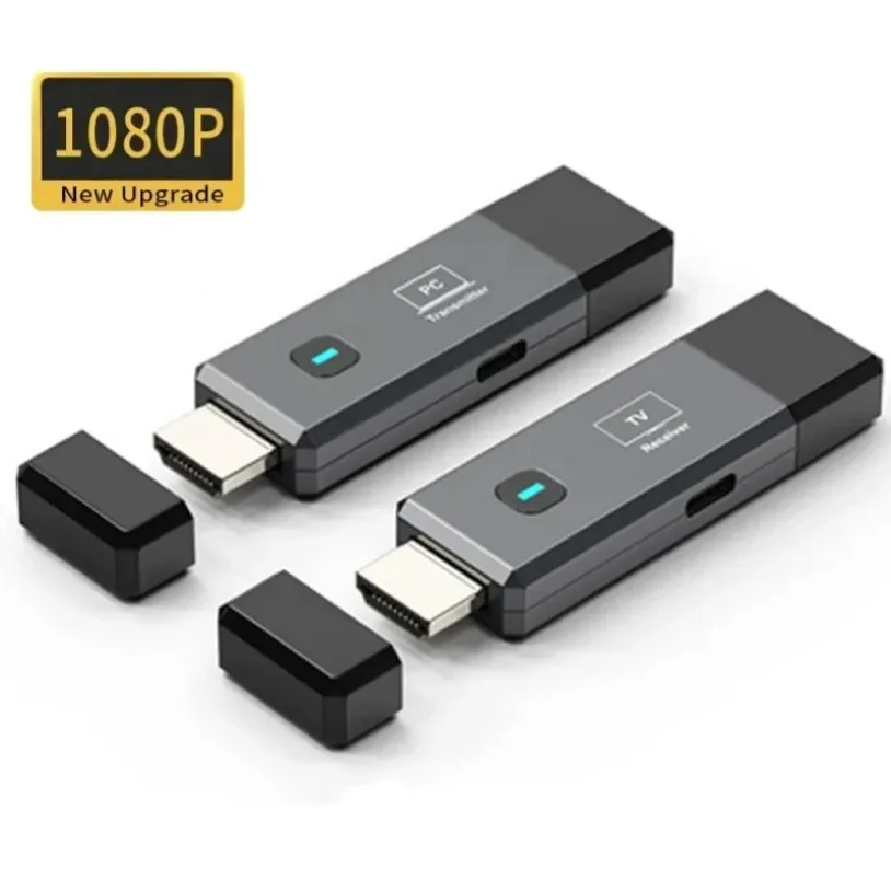 

HDMI-compatible 50M 1080P 5G Wireless Transmission Video TX&RX Extender Display Adapter Cable Screen for Laptop Camera PC To TV