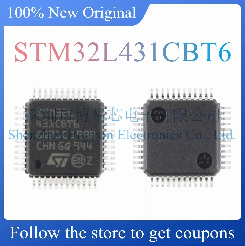 

NEW STM32L431CBT6 Original Product LQFP-48