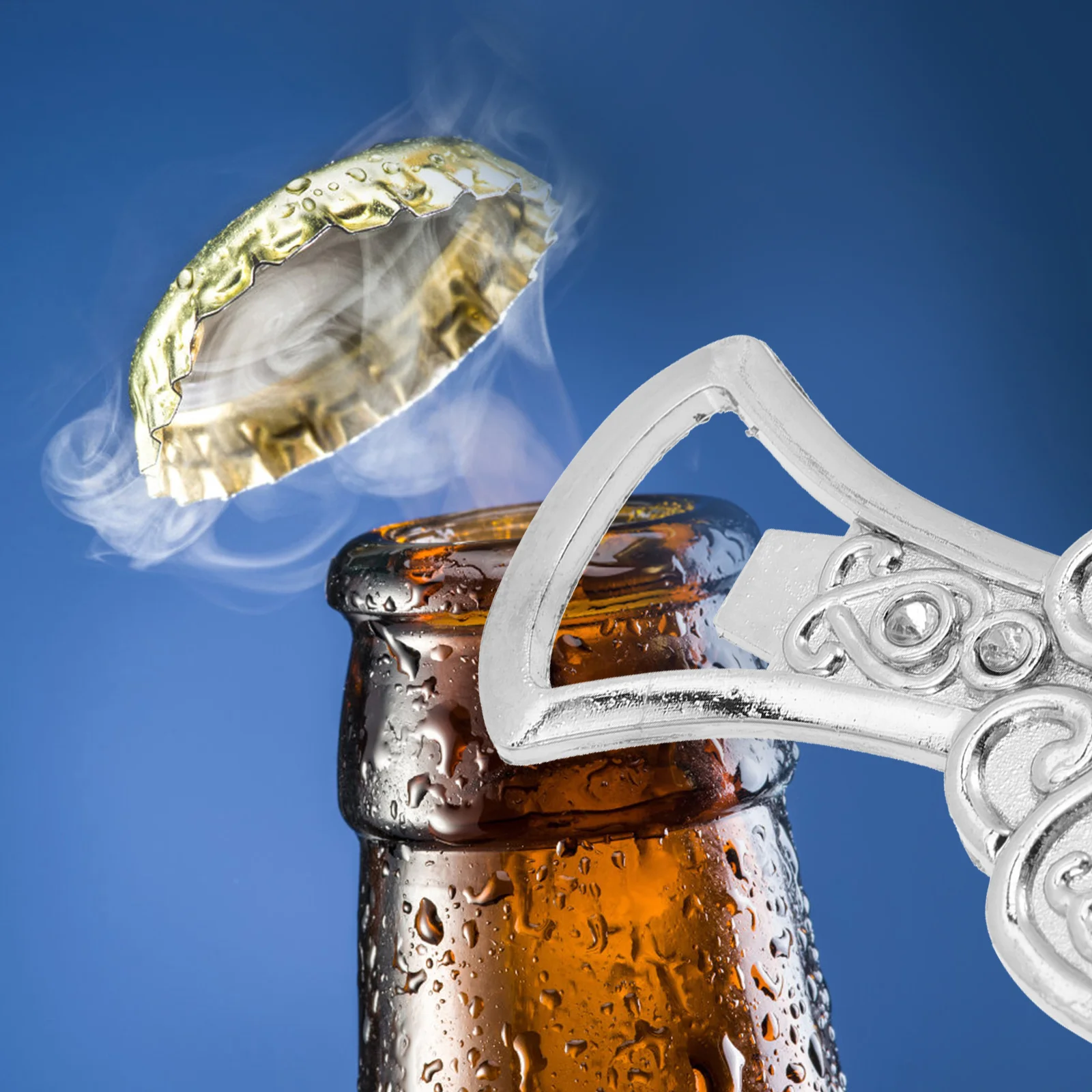 

3Pcs Angel Metal Bottle Openers Beer Bottle Opening Tools Manual Opener Portable Light Weight for Bar Home Travel