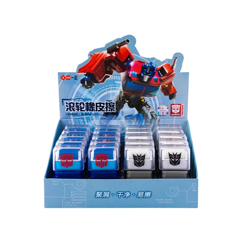 Imagem -05 - Iigen Transformers Rolling Eraser Alta Estética Design Lápis Criativo Borracha para Arte e Correções Oferta Escolar Estudantil