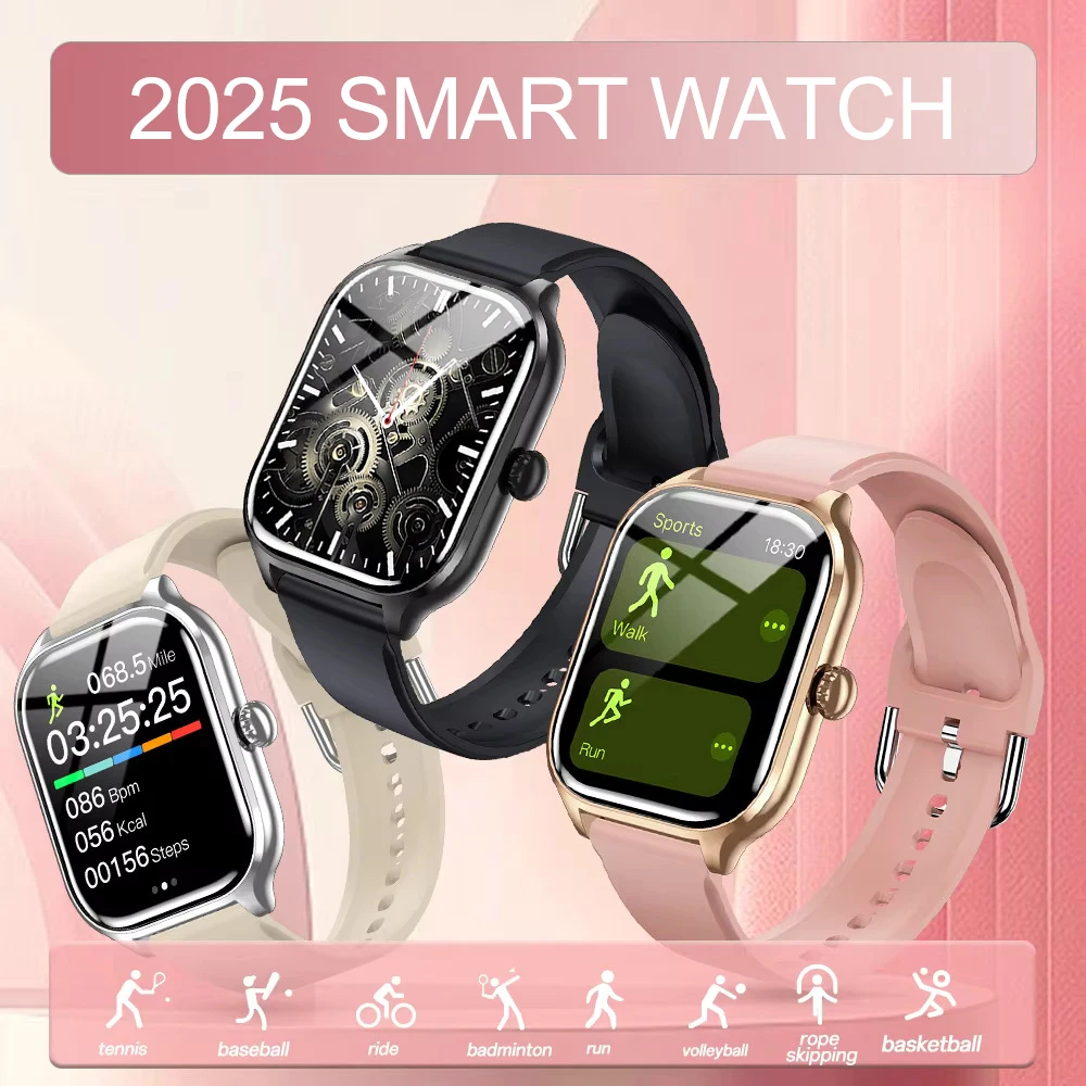 

2025 For XIAOMI Smartwatch Custom Dial Bluetooth Answer Calls reloj Watches For Man Women Fitness Tracking Monitor Smart Watch