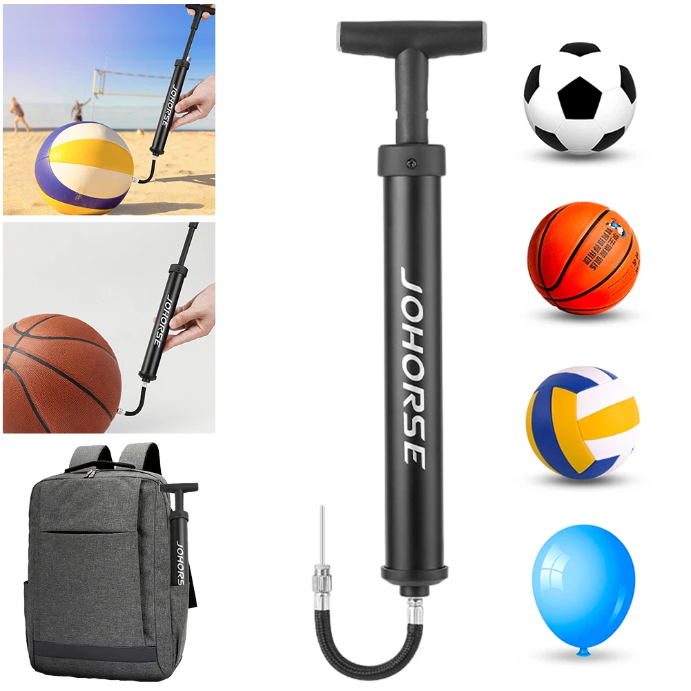 

Портативный насос для надувания футбольных мячей, компактный многофункциональный насос для спортивных мячей, для баскетбола, футбола, волейбола