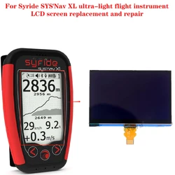 For Syride SYS'Nav XL ultra-light flight instrument LCD screen replacement and repair