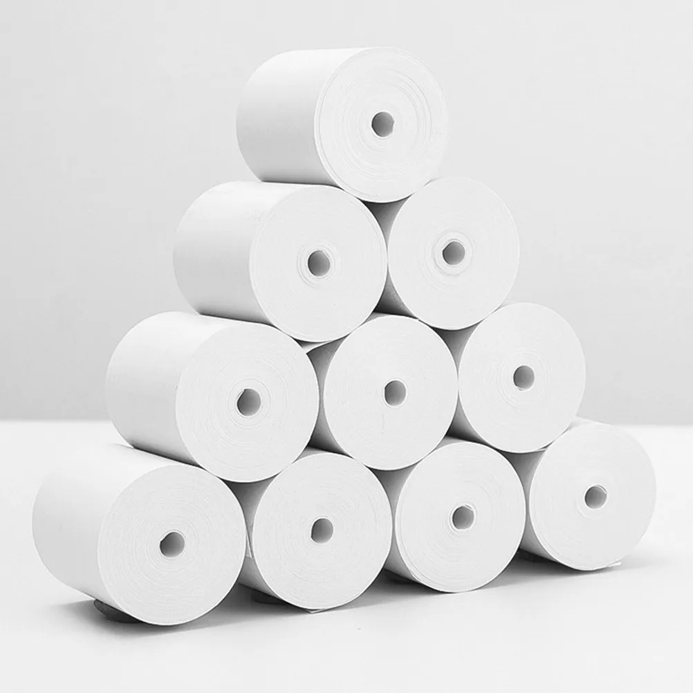 

40 Rolls Thermal Paper Multipurpose Smooth Flat Surface for Supermarket Home Office Restaurant Cash Register Printing Receipt