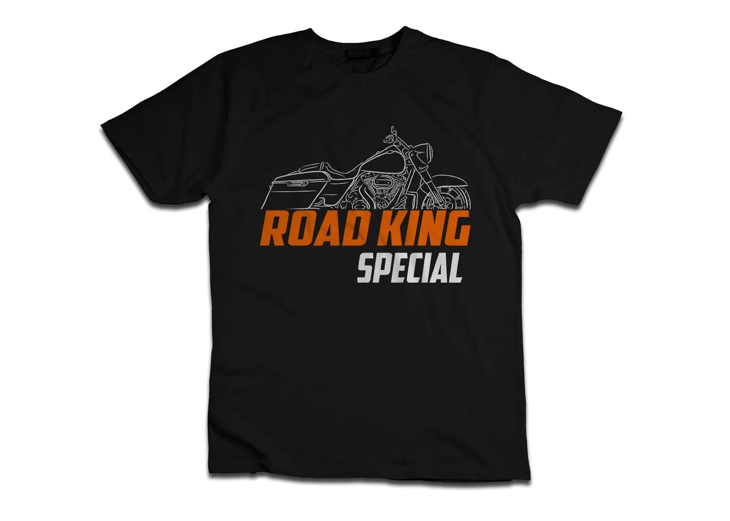 H-D 2017-2024 Models Road King Special FLHRXS Fans Motorcycle T-Shirt O-Neck Short Sleeve Summer