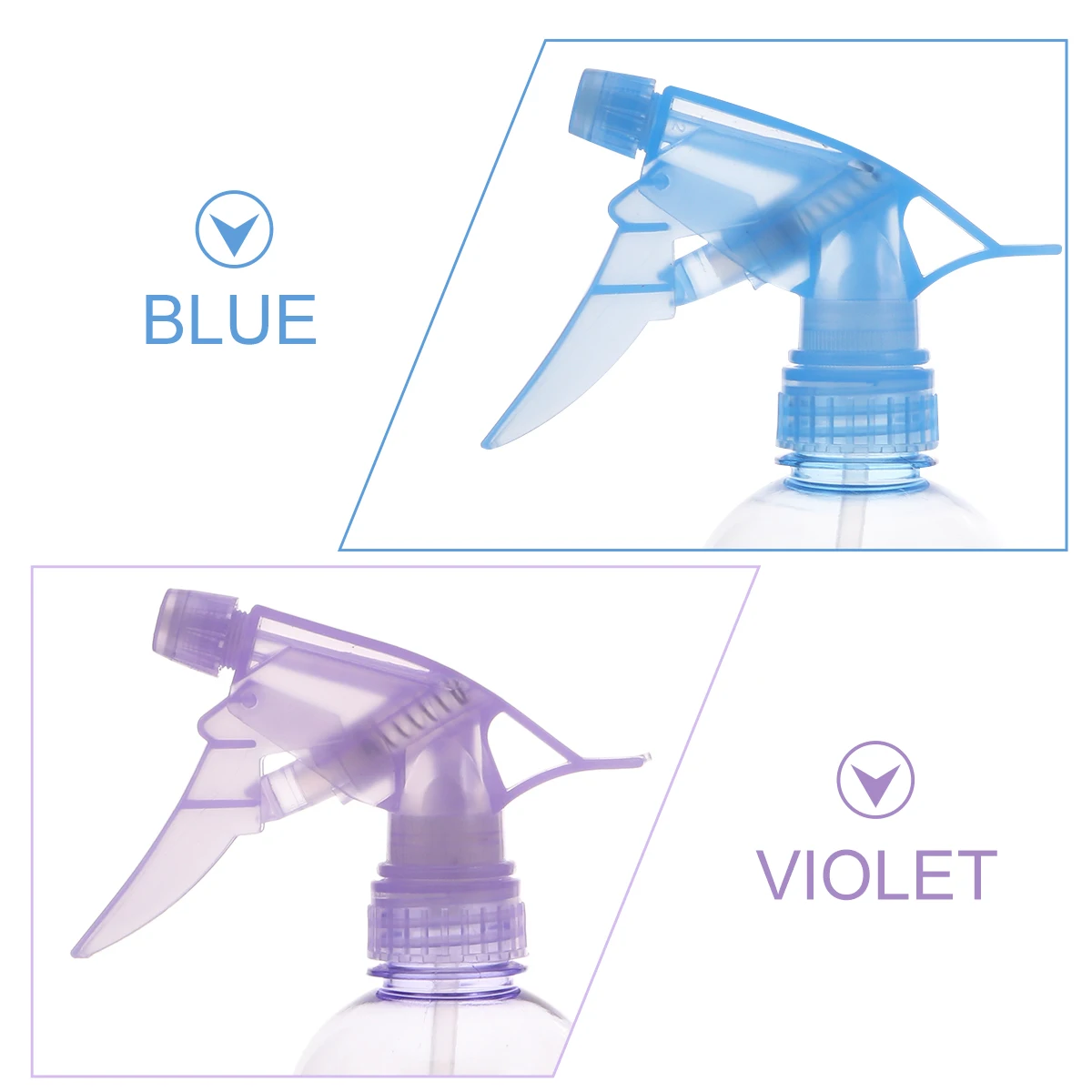 

6 pcs Water Spray Bottle Durable Plastic Hair Salon Garden Adjustable Mist Lightweight Tool Household Use