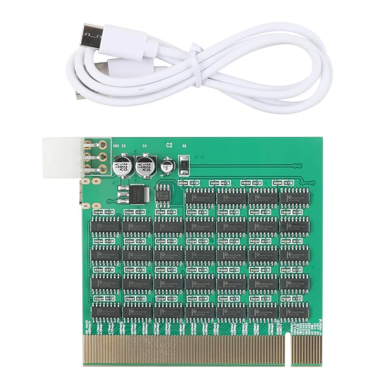 Karta testera gniazda PCI-E 16X 8X 4X PCI Express dla płyty głównej wykrywa krótki lub otwarty PCI-E z testerem światła południowego
