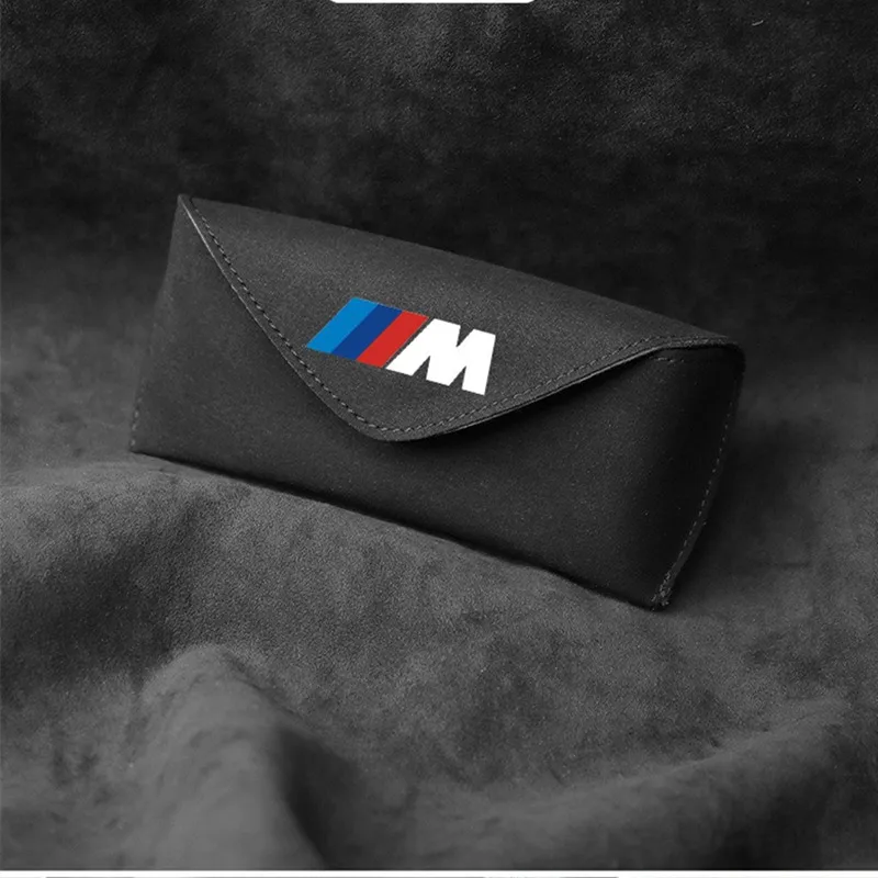 Car Glasses Case Sunglasses Storage Box Clip For M Performance BMW F20 F40 F22 F30 E90 F32 F10 F06 F07 F46 M3 M4 M5 Accessories