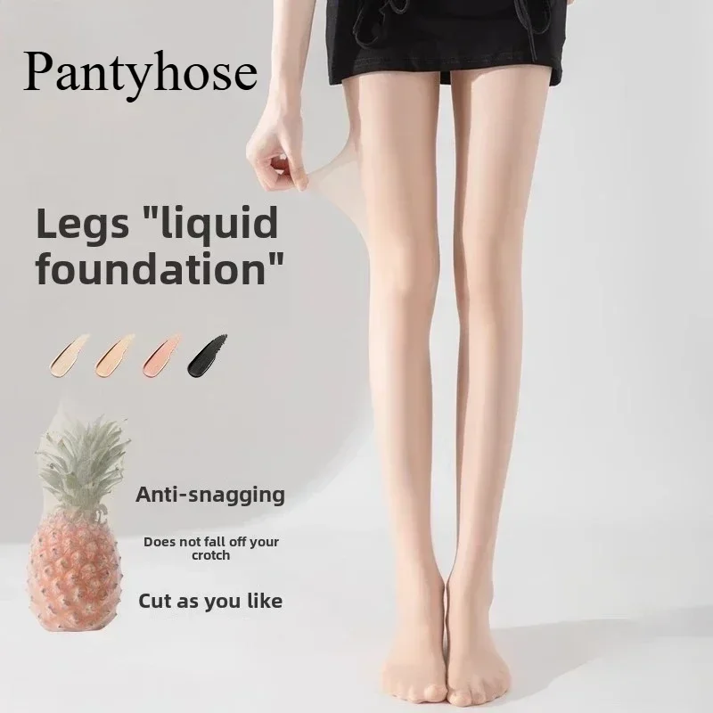 الحرير جوارب طويلة نسائية رقيقة مكافحة هوك الحرير جوارب متينة الربيع الصيف 0d الجمال الجوارب النسائية الأناناس جوارب طويلة