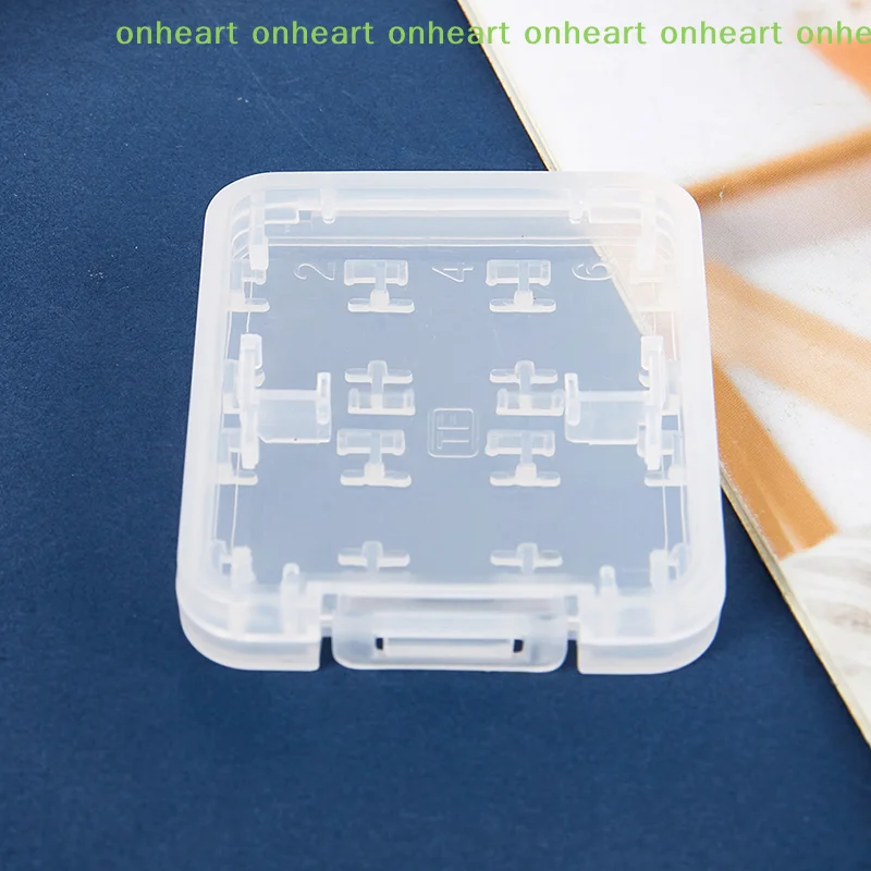

[C]1Pc Transparent Protector Holder Micro Box For HC TF MS Memory Card Storage Case Plastic Boxes
