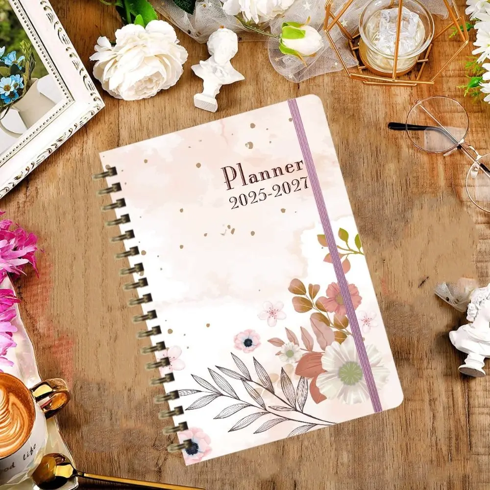 English A5 Agenda Book To Do List 12 Months 2025 Schedule Planner Notepad Academic Weekly Agenda Taking Notes Diary Writing Pads