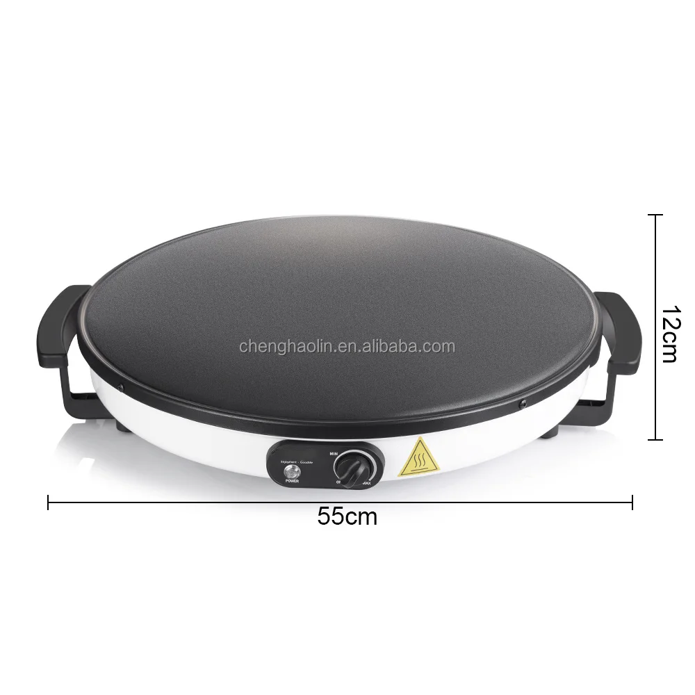 Máquina Elétrica de Fazer Pão  - Crepe Maker Non Stick avaliação e preço