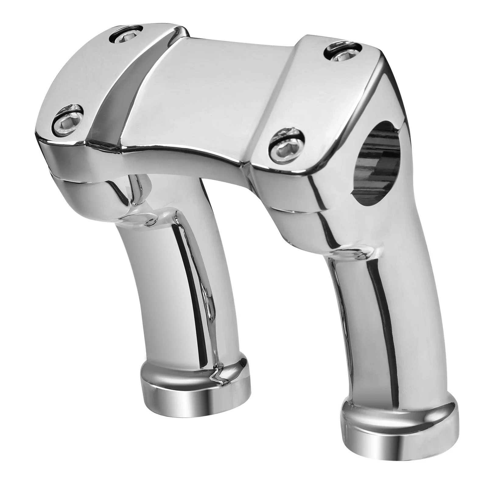 Rehausseur de guidon de moto 4 pouces, barre de 1,25 pouces pour Harley Softail Dyna Low Rider Street Bob FXDL