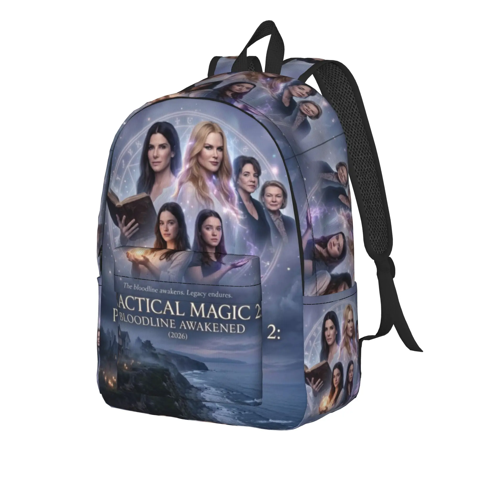 Practical Magic 2 Backpack for Men Women Casual Student Business Daypack  College Canvas Bags Lightweight