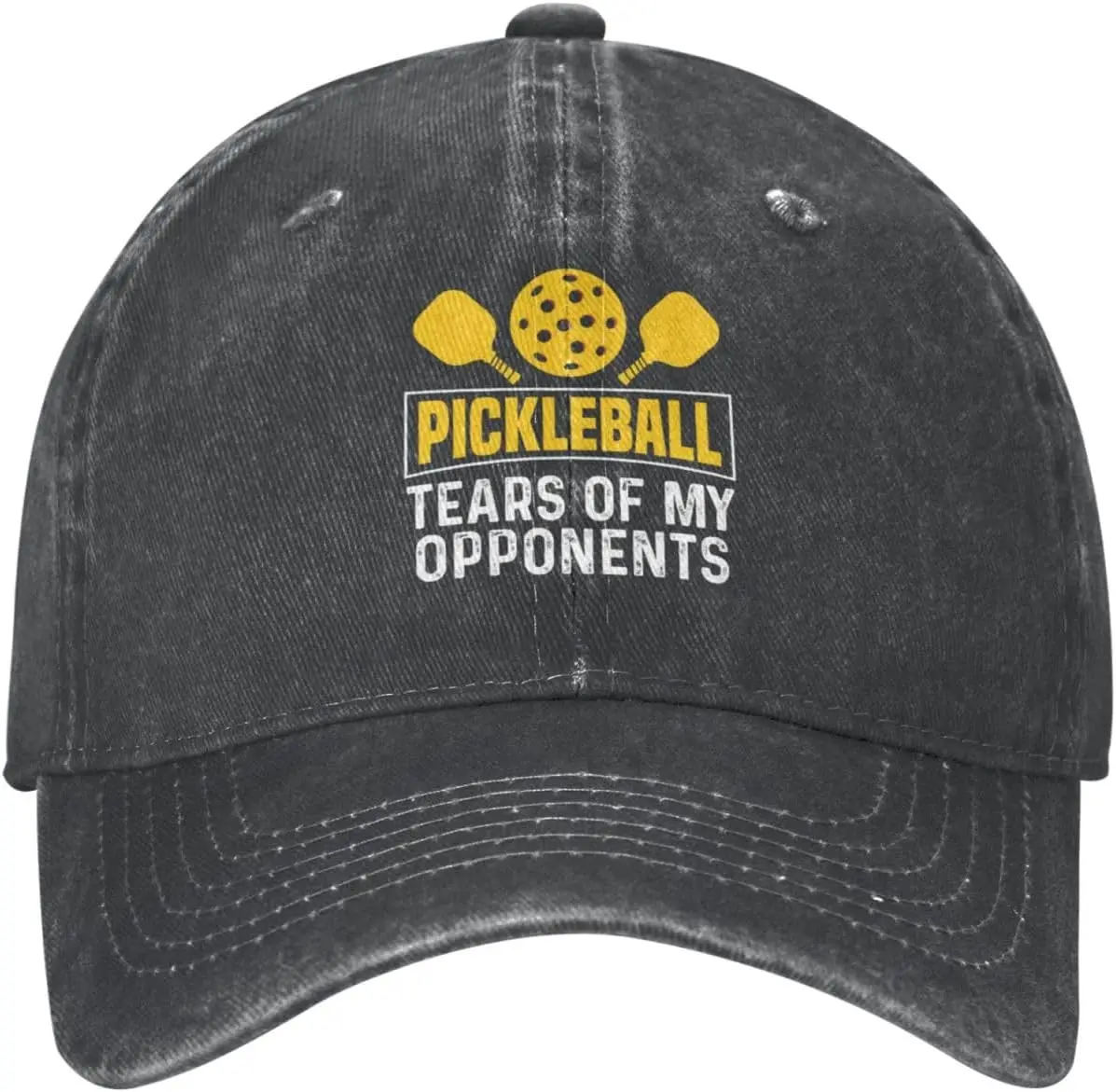 Tears of My Pickleball Opponents Hat Women Baseball Hats Graphic Hat