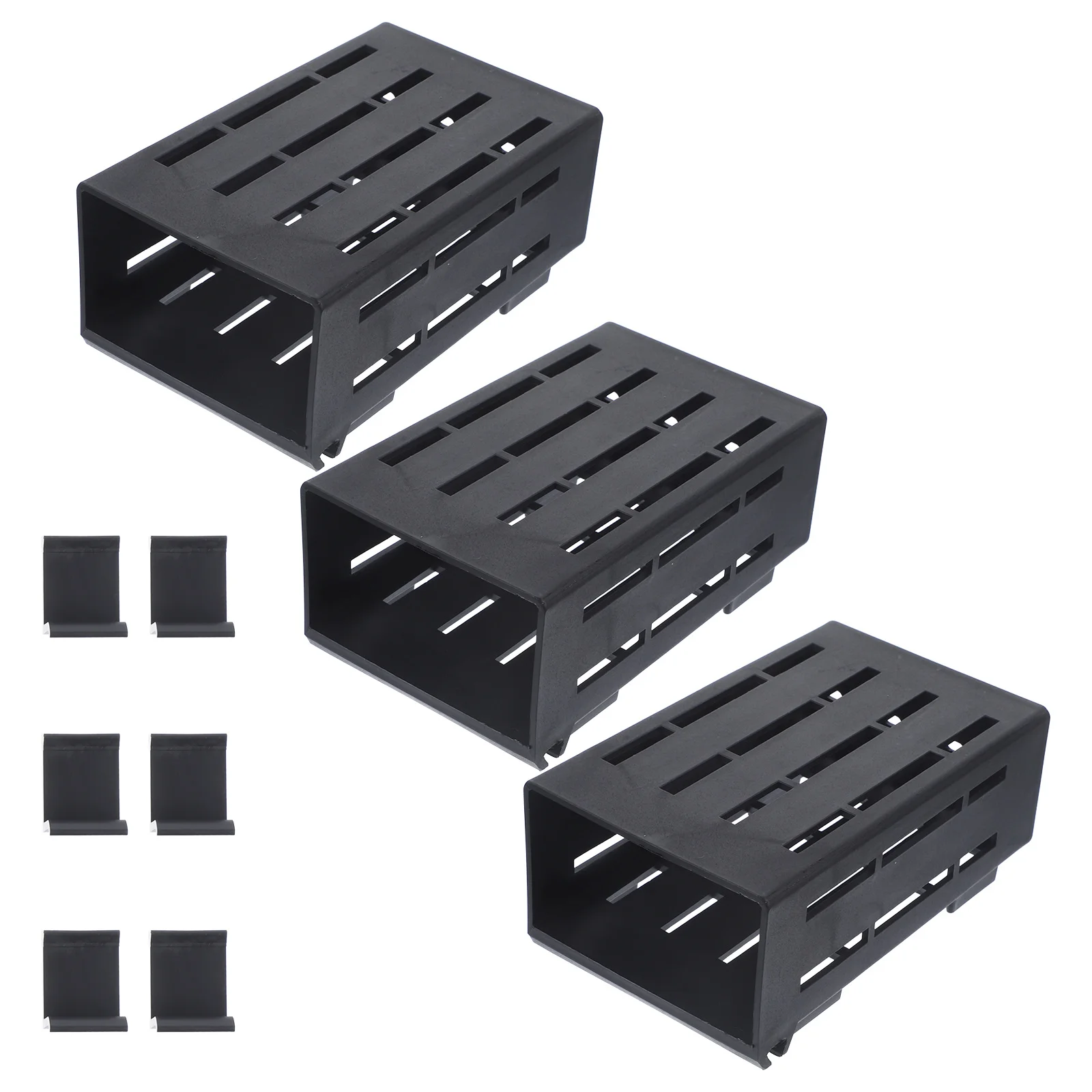 

3pcs Aquarium Plant Holder Water Grass Rack Plastic Aquatic Planting Baskets For Healthy Growth Fish Tank Supplies Hanging